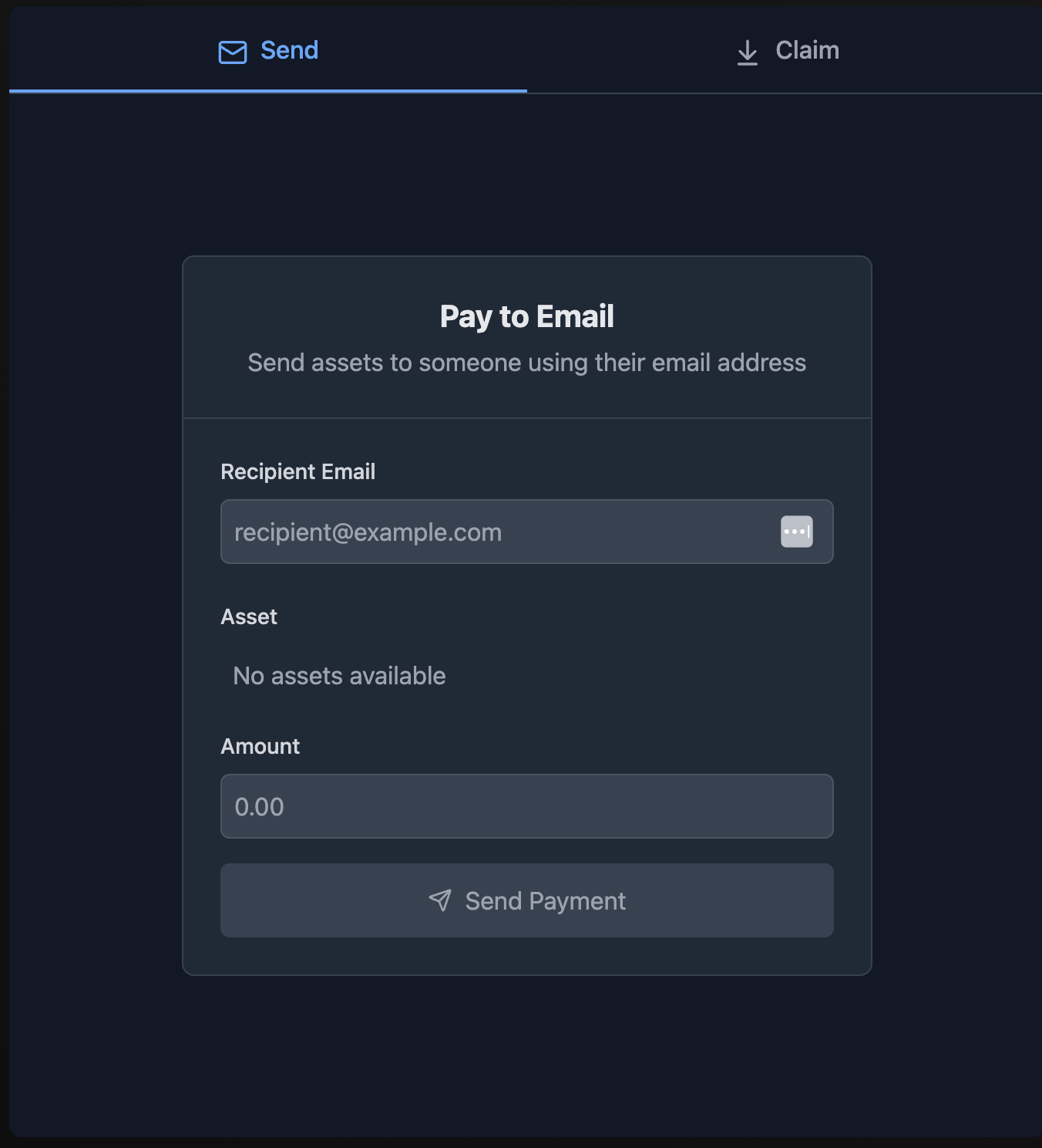 Pay to Email