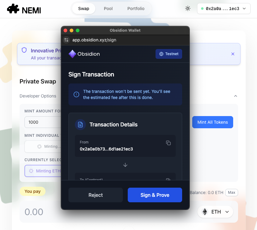 Sidebar with Contacts Highlighted